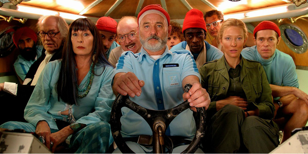 La vida acuática con Steve Zissou en sus mejores frases